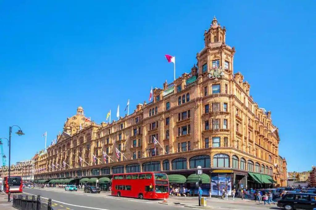 Harrods 2 Bed Lux Flat W/Patio Apartment London Luaran gambar