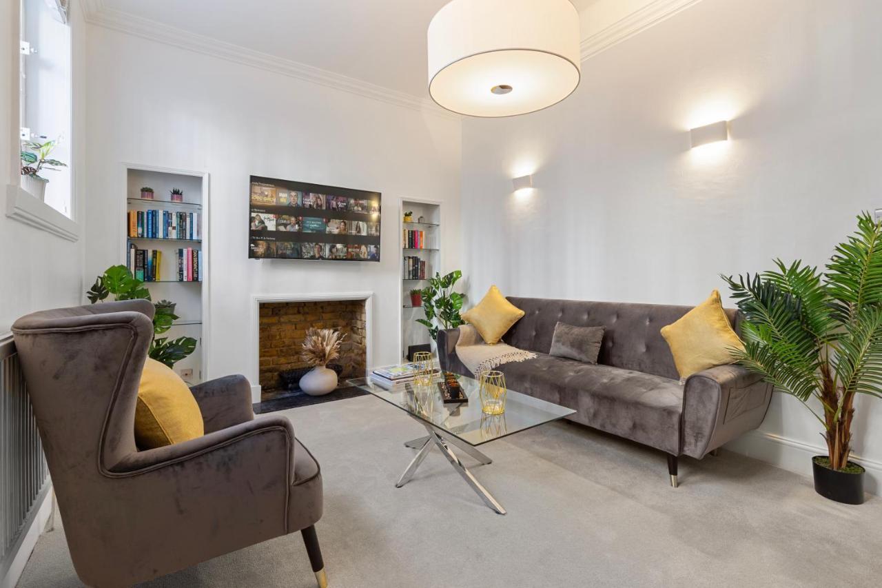 Harrods 2 Bed Lux Flat W/Patio Apartment London Luaran gambar