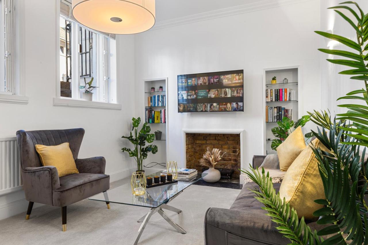 Harrods 2 Bed Lux Flat W/Patio Apartment London Luaran gambar