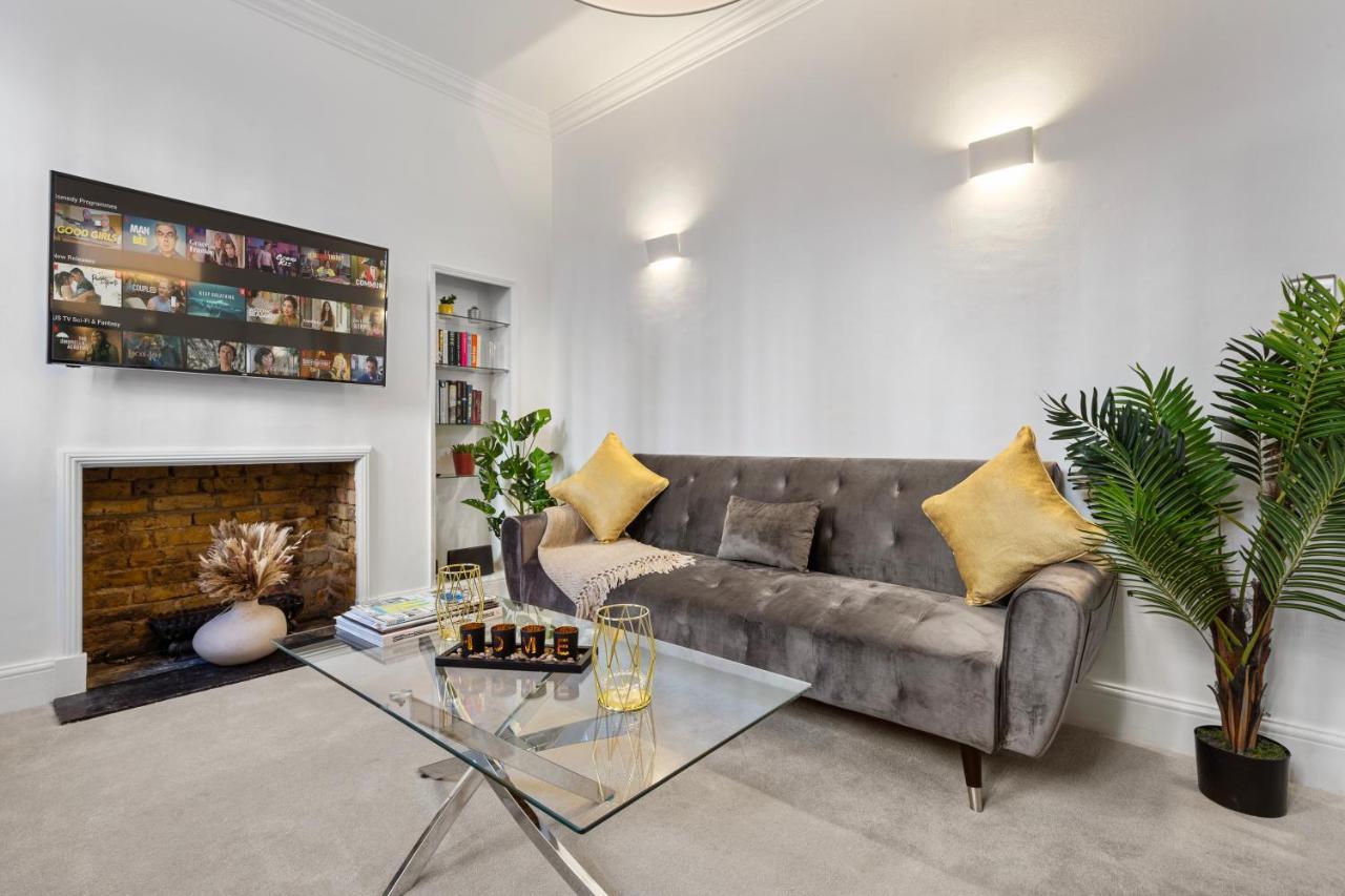 Harrods 2 Bed Lux Flat W/Patio Apartment London Luaran gambar